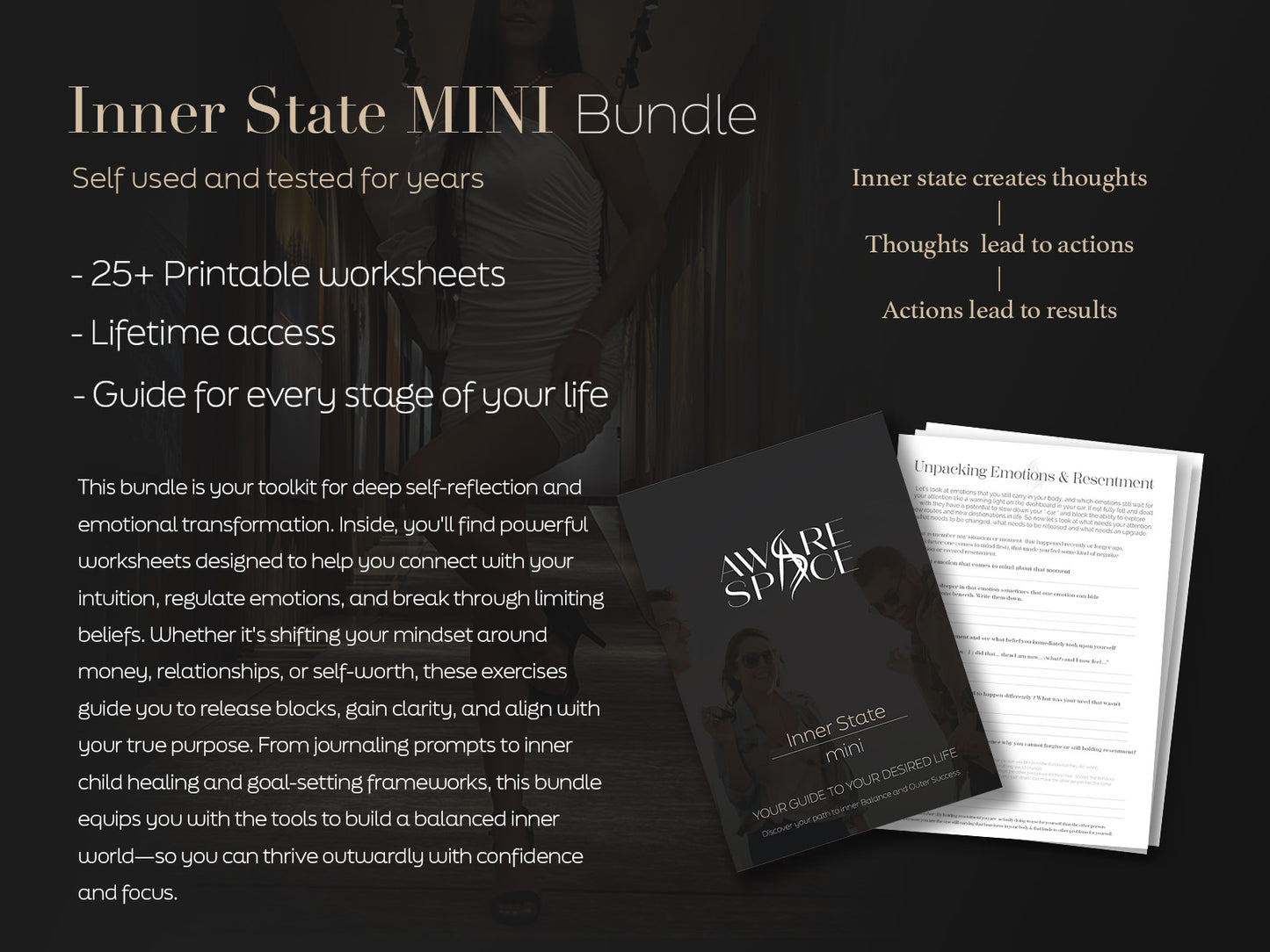 Inner State MINI workbook : The Kick-Start To Your Transformation